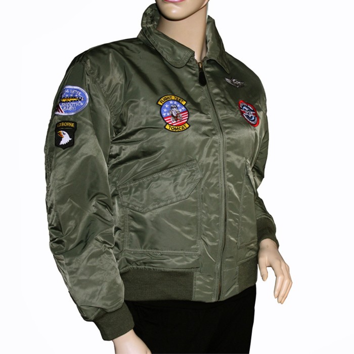 MFH, US children's pilot jacket, with various pilot badges